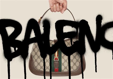 gucci balenciaga tasche|balenciaga and gucci collab.